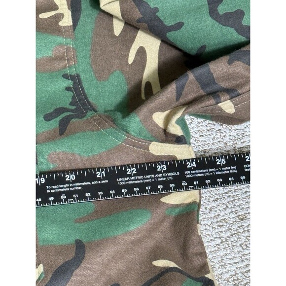 Deerskin Camo Jacket Men's Large 100% Cotton Pockets Hunting Outdoor Made in USA - Picture 5 of 6